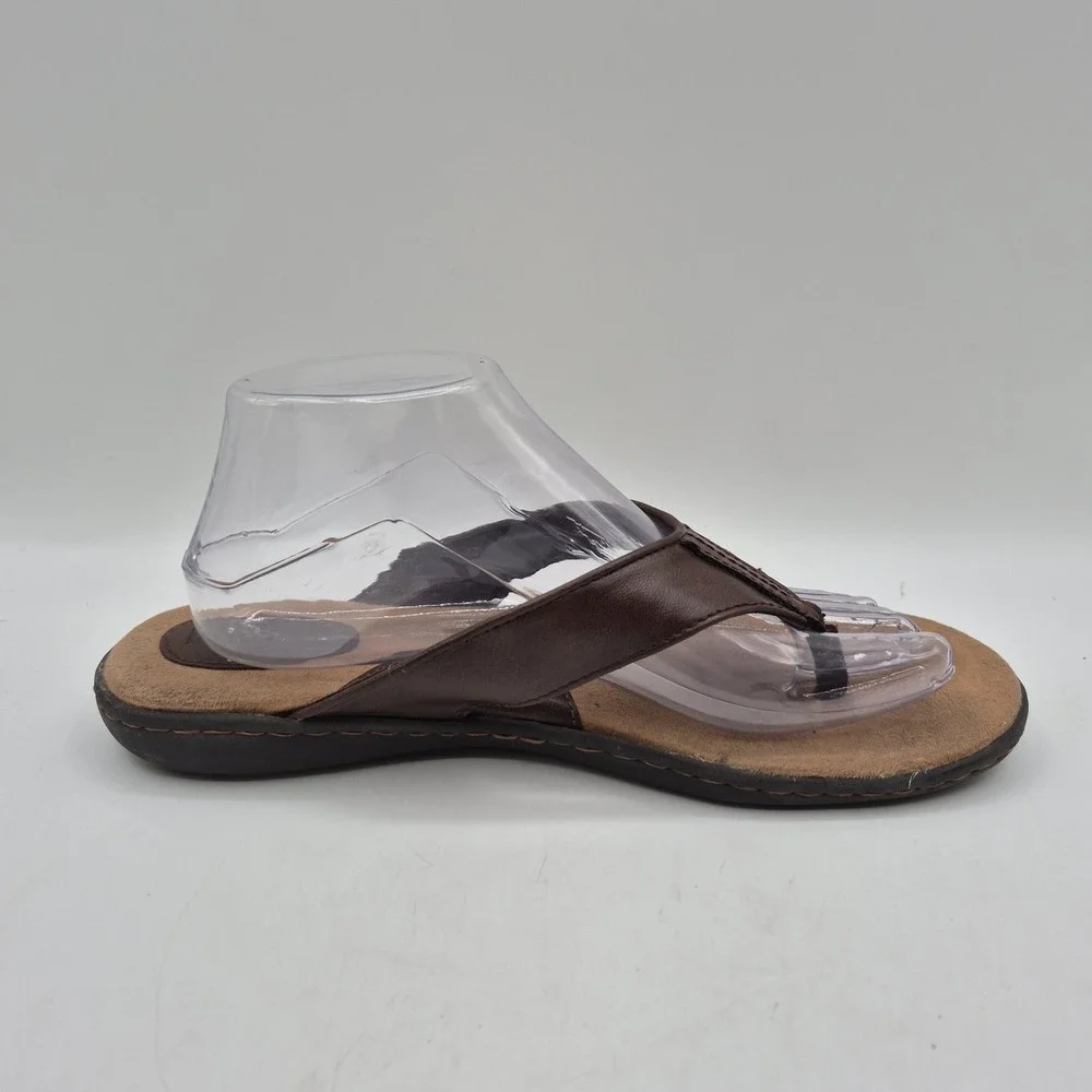 B.o.c Sandals Mens Size 10 Brown Thong‎ Flip Flop Comfort Shoes Casual Beach
